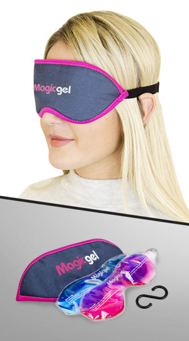 Hot and cold eye ice packs