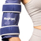 Elbow Ice Pack Wrap - Reusable and Adjustable Arm Sleeve for Cold Compression, Pitchers, Tennis Players, Baseball Players, Men, Women - Easy to Freeze - Blue