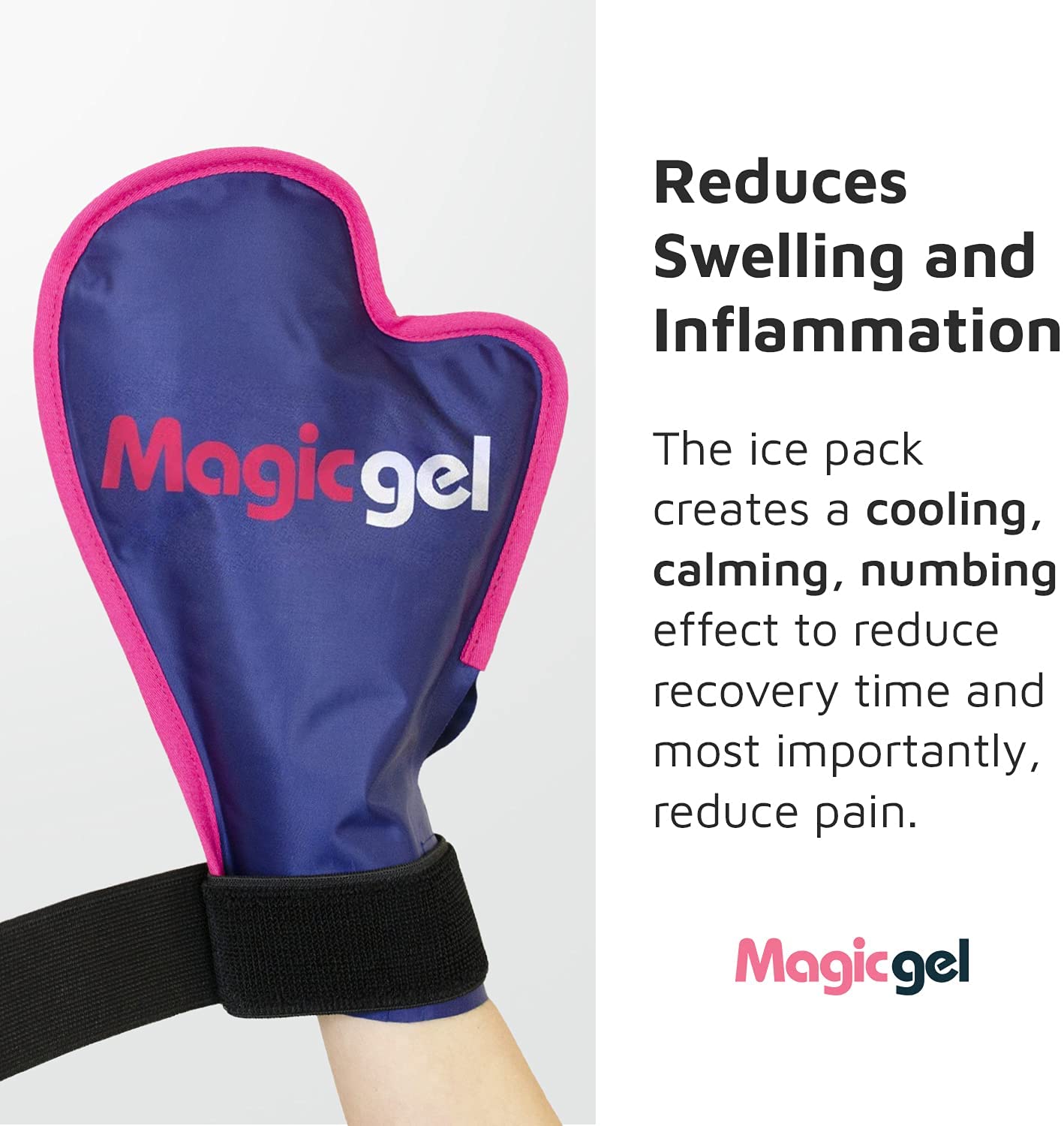 Glove Shaped Ice Pack for Swollen and Inflamed Hands